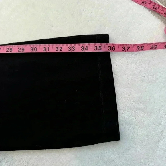 Eileen Fisher Womens Pants Medium Black Pull On Elastic Waist Viscose Ny… - Picture 11 of 12